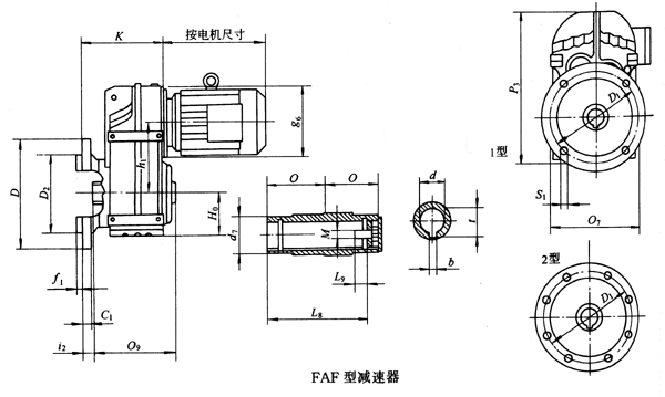 F系列平行軸斜齒輪減速機(jī)