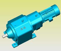 R系列斜齒硬齒面減速機實體模型查看Q/ZTB03-2000