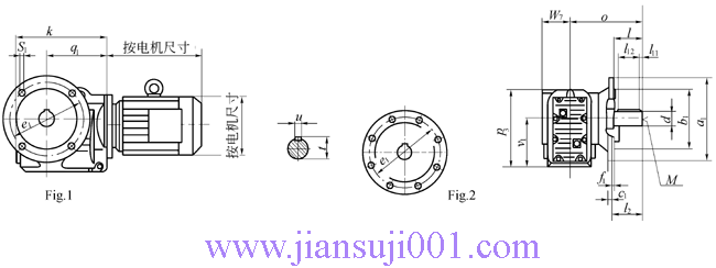JTK系列斜齒輪-錐齒輪減速電機(jī)