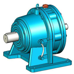 ZG系列鋼鐵公司專用行星擺線針輪減速機(jī)外形尺寸(單級(jí))