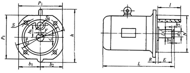 YDF系列電動機(jī)閥門用三相異步電動機(jī)(普通型)