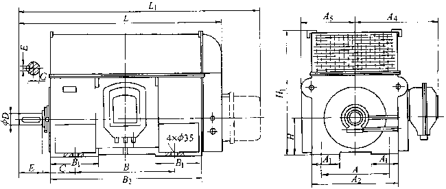 Y��YRϵ���������ஐ��늄�(d��ng)�C(j��)���μ����b�ߴ磨660V��
